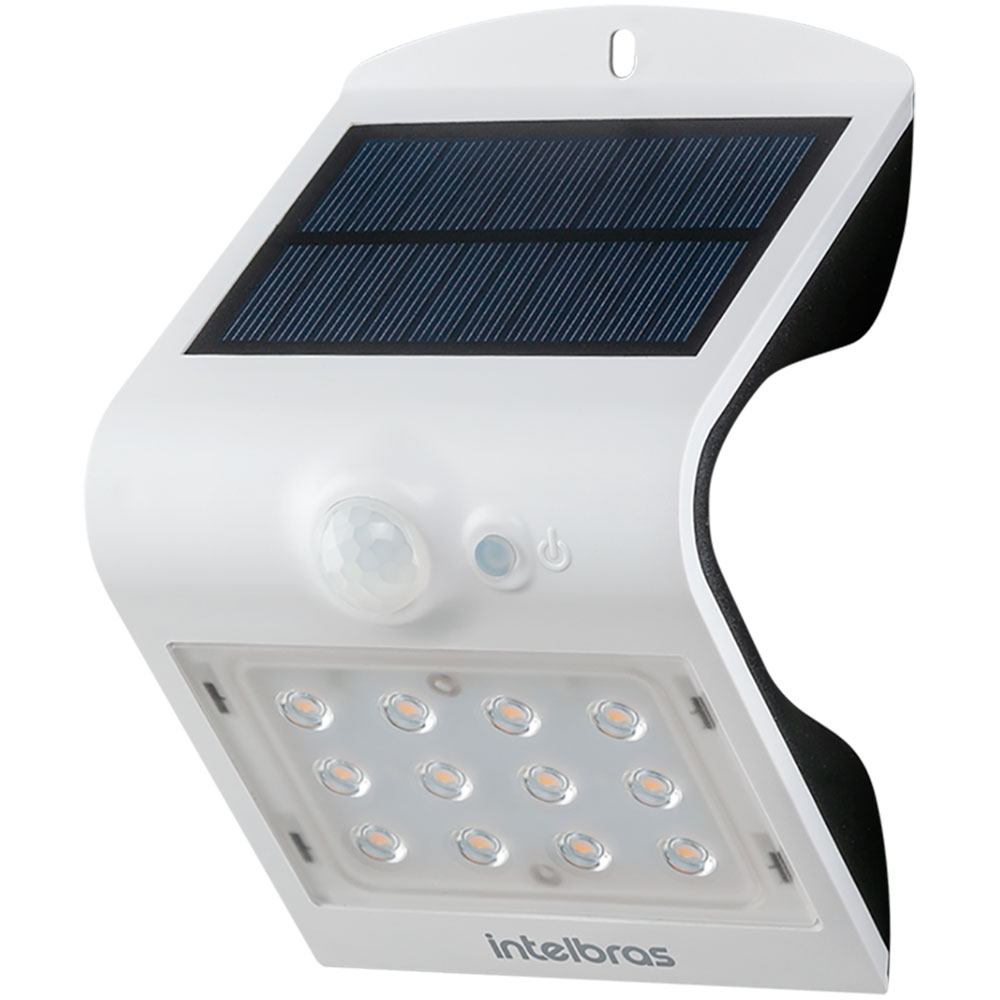 Arandela Solar Intelbras ASI 220 Lúmens LED Amarelo