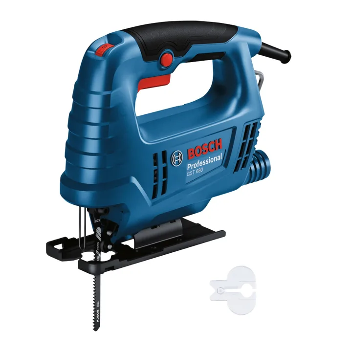 Serra Tico-Tico Bosch GST 680 500W com 1 Lâmina e Acessórios