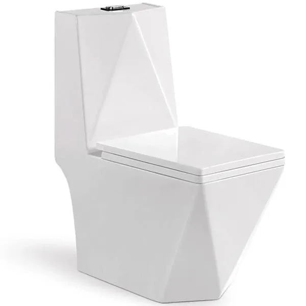 Vaso Sanitário Monobloco com Caixa Acoplada, Anel de Vedação e Mangueira Flexível Imperial Diamond - Smart Norte